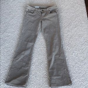 Corduroy bootcut pants